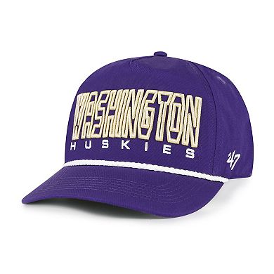 Youth '47 Purple Washington Huskies Byline Hitch Adjustable Hat