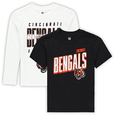 Preschool Outerstuff Cincinnati Bengals The Mix Combo T-Shirt Set