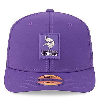 Men's New Era Purple Minnesota Vikings 2025 Sideline 9SEVENTY Trucker Adjustable Hat
