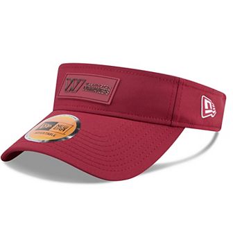 Men's New Era Burgundy Washington Commanders 2025 Sideline Visor