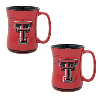 Texas Tech Red Raiders 16oz. Sculpted Barista Mug Two-Pack