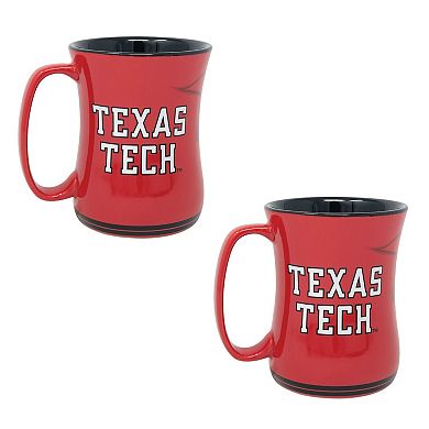 Texas Tech Red Raiders 16oz. Sculpted Barista Mug Two-Pack