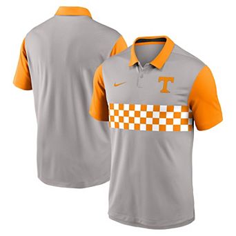 Men's Nike Gray/Tennessee Orange Tennessee Volunteers Vapor Performance Polo