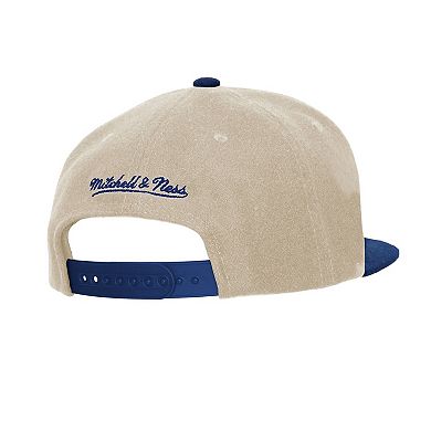 Mitchell & Ness Cream New York Mets Subway Series Matchup Pro Pinch Snapback