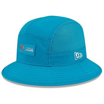 Men's New Era Teal Jacksonville Jaguars 2025 Sideline Bucket Hat