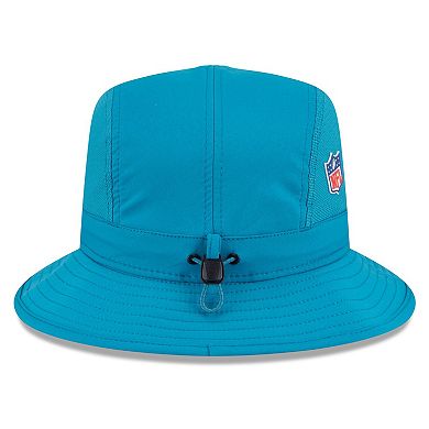 Men's New Era Teal Jacksonville Jaguars 2025 Sideline Bucket Hat