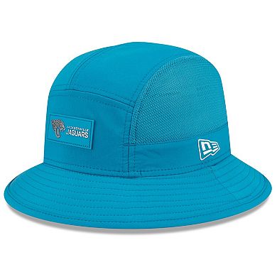 Men's New Era Teal Jacksonville Jaguars 2025 Sideline Bucket Hat