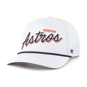 Men's '47 White Houston Astros Brrr Fairway Hitch Adjustable Hat