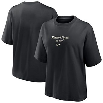 Women's Nike Black Missouri Tigers Boxy T-Shirt