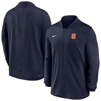 Men's Nike Navy Syracuse Orange Dri-FIT Half-Zip Pullover
