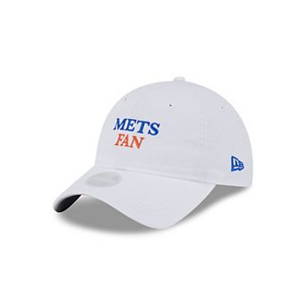 Women's New Era White New York Mets Team Fan 9TWENTY Adjustable Hat
