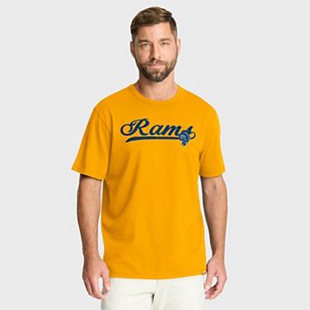 Men's Fanatics Gold Los Angeles Rams Fluid Motion Legacy T-Shirt