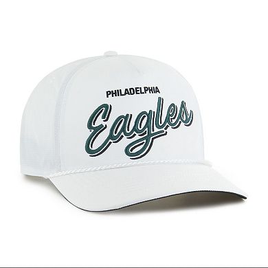 Men's '47 White Philadelphia Eagles Brrr Fairway Hitch Adjustable Hat