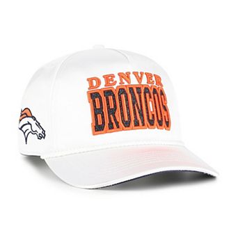 Women's '47 White Denver Broncos Outspoken Hitch Adjustable Hat