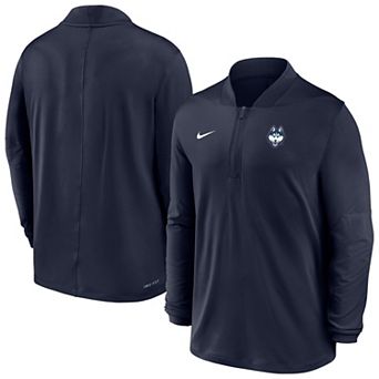 Men's Nike Navy UConn Huskies Dri-FIT Half-Zip Pullover