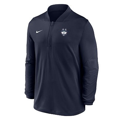 Men's Nike Navy UConn Huskies Dri-FIT Half-Zip Pullover