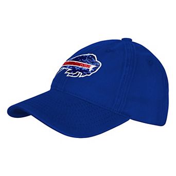 Girls Youth Outerstuff Royal Buffalo Bills Gridiron Adjustable Hat