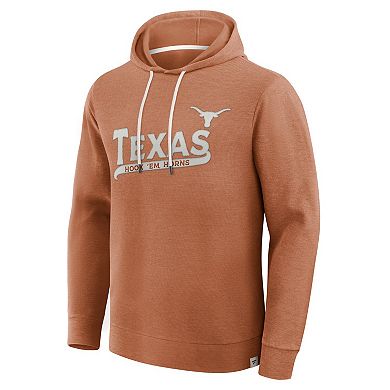 Men's Fanatics Texas Orange Texas Longhorns Hometown Premium Huddle Up Long Sleeve Hoodie T-Shirt