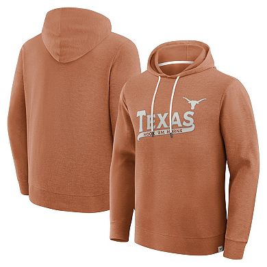 Men's Fanatics Texas Orange Texas Longhorns Hometown Premium Huddle Up Long Sleeve Hoodie T-Shirt