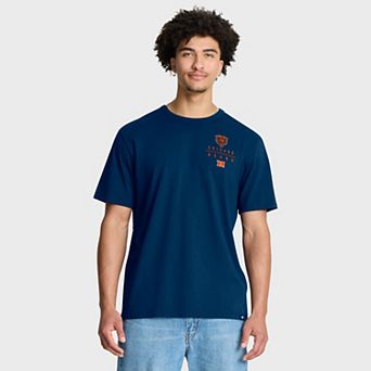 Men's Fanatics Navy Chicago Bears Passing Pocket Legacy T-Shirt