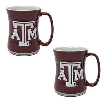 Texas A&M Aggies 16oz. Sculpted Barista Mug Two-Pack