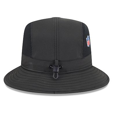 Men's New Era Black Las Vegas Raiders 2025 Sideline Bucket Hat