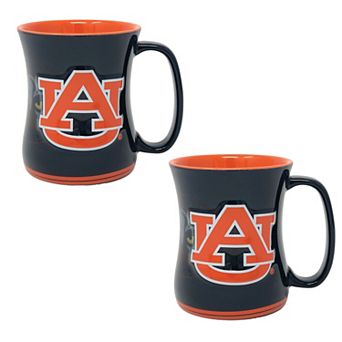 Auburn Tigers 16oz. Sculpted Barista Mug Two-Pack