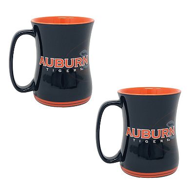 Auburn Tigers 16oz. Sculpted Barista Mug Two-Pack