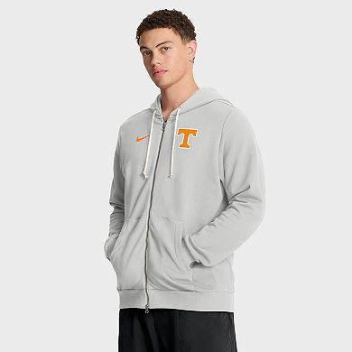 Men's Nike Gray Tennessee Volunteers 2025 Sideline Standard Issue Dri-FIT Full-Zip Hoodie