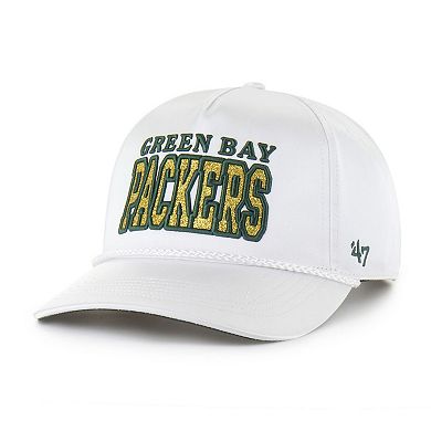 Women's '47 White Green Bay Packers Outspoken Hitch Adjustable Hat