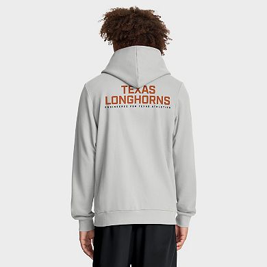 Men's Nike Gray Texas Longhorns 2025 Sideline Standard Issue Dri-FIT Full-Zip Hoodie