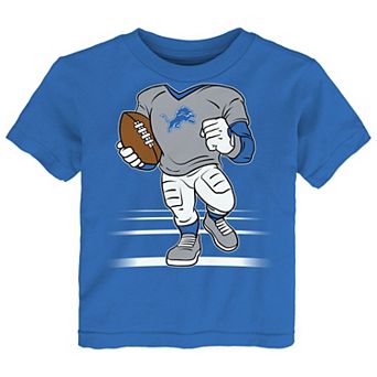 Toddler Outerstuff Blue Detroit Lions Game Fit T-Shirt
