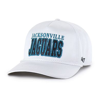 Women's '47 White Jacksonville Jaguars Outspoken Hitch Adjustable Hat