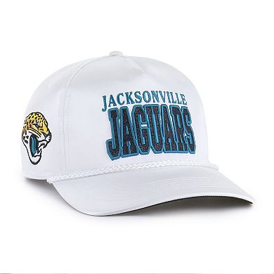 Women's '47 White Jacksonville Jaguars Outspoken Hitch Adjustable Hat