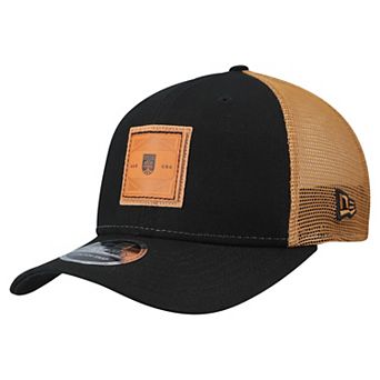 Men's New Era Black Austin FC Debossed Logo 9SEVENTY Stretch Snap Adjustable Hat