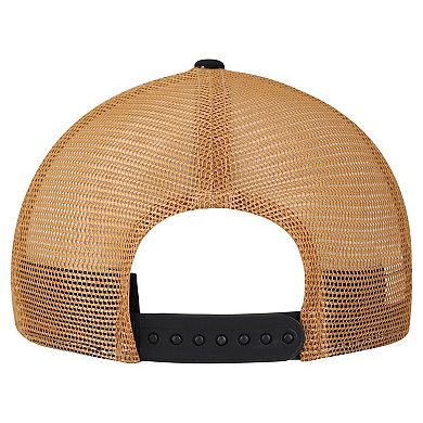 Men's New Era Black Austin FC Debossed Logo 9SEVENTY Stretch Snap Adjustable Hat