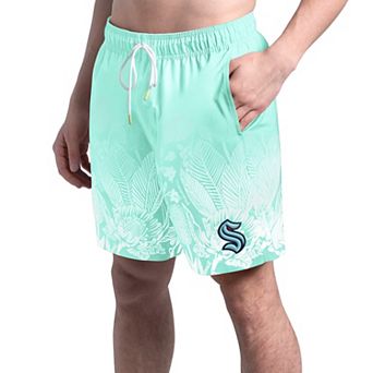 Men's Margaritaville Mint Seattle Kraken Lagoon Fiesta Swim Short