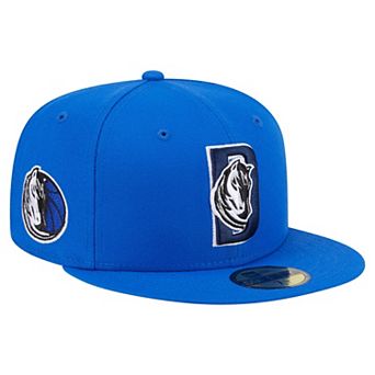 Men's New Era Blue Dallas Mavericks Deceptor 59FIFTY Fitted Hat