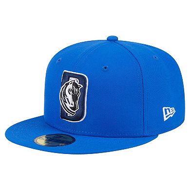 Men's New Era Blue Dallas Mavericks Deceptor 59FIFTY Fitted Hat