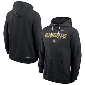 Men's Nike Black UCF Knights 2025 Sideline Dri-FIT Hoodie