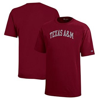 Youth Champion Maroon Texas A&M Aggies Team Arch T-Shirt
