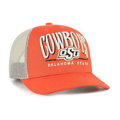 Men's '47 Orange Oklahoma State Cowboys Arid Adjustable Trucker Hat