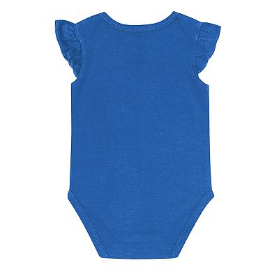 Girls Newborn & Infant Outerstuff Detroit Lions The Sunshine Two-Piece Bodysuit Set