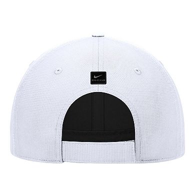 Men's Nike White Team USA On-Field Club Ripstop Dri-FIT Adjustable Hat