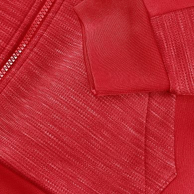 Men's Fanatics Red Kansas City Chiefs Checkdown Pass Full-Zip Hoodie