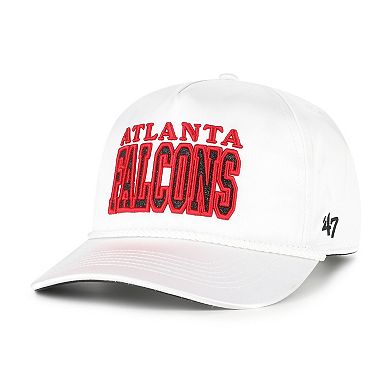 Women's '47 White Atlanta Falcons Outspoken Hitch Adjustable Hat