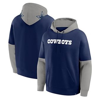 Men's Fanatics Navy Dallas Cowboys Helmet Pullover Hoodie