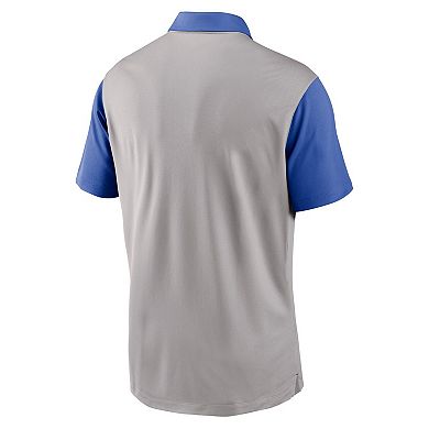 Men's Nike Gray/Royal Kentucky Wildcats Vapor Performance Polo
