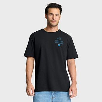 Men's Fanatics Black Carolina Panthers Passing Pocket Legacy T-Shirt