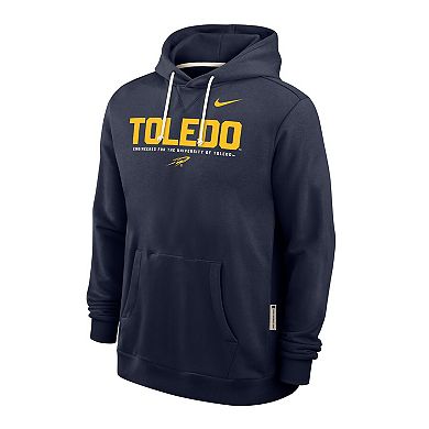 Men's Nike Navy Toledo Rockets 2025 Sideline Dri-FIT Hoodie
